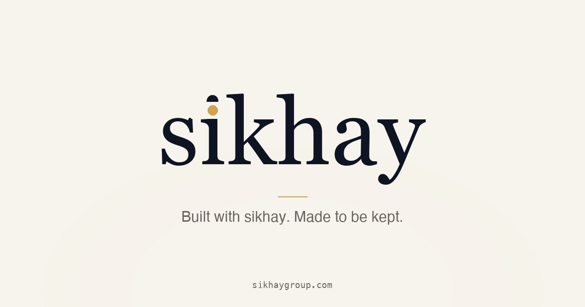 Sikhay Group OG card preview
